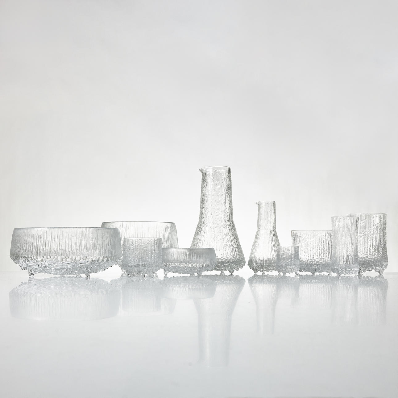 TAPIO WIRKKALA. Tableware, approx. 34 pieces, “Ultima Thule”, Iittala.