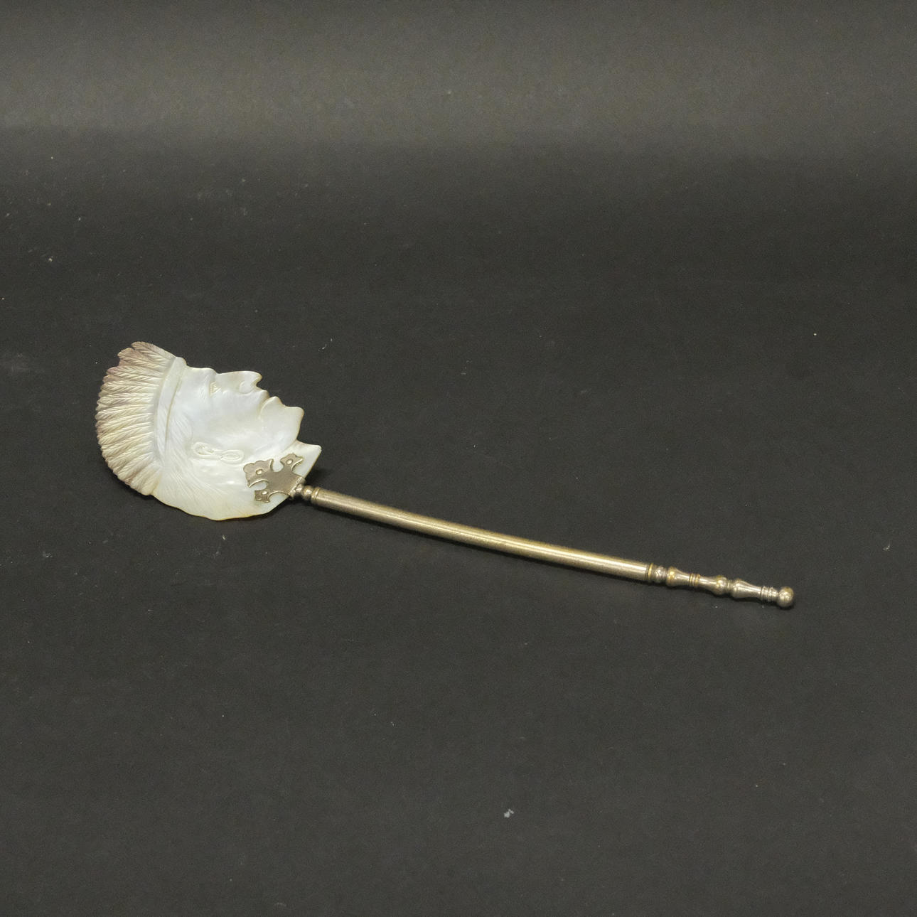 CAVIAR SPOON, VICTORIAN STYLE.