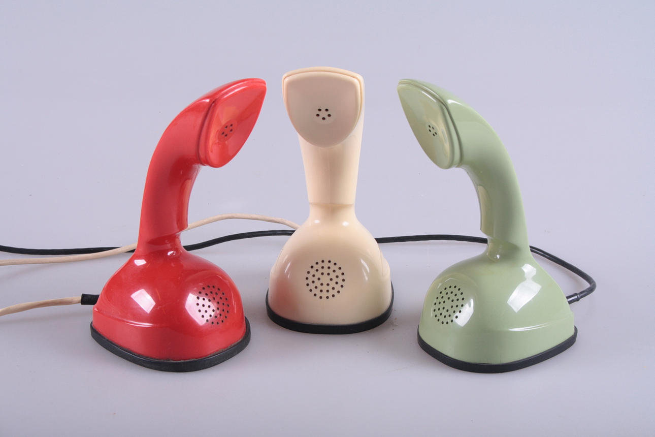 BORDSTELEFONER, 3 st, Cobra/Ericofon LM Ericson.