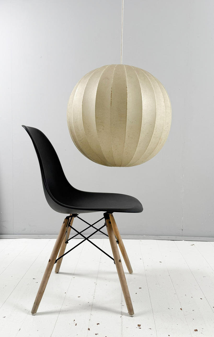 Mid Century ceiling lamp/ceiling light, Cocoon, Germany, 1970s.