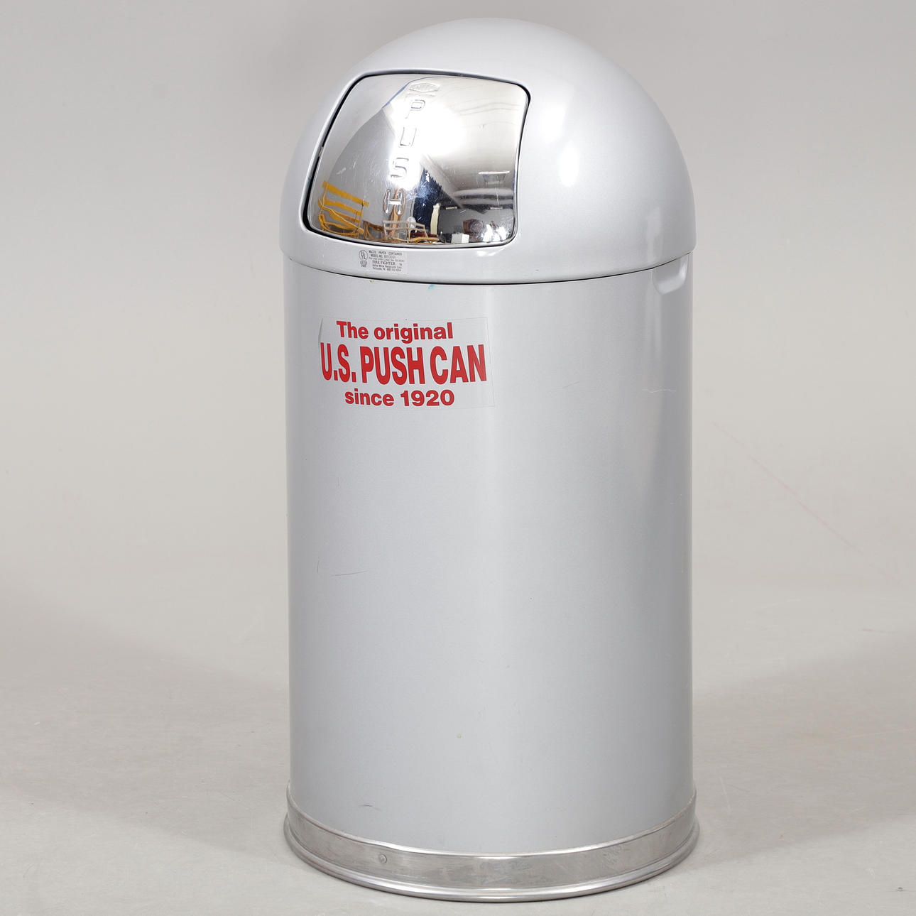 TRASH CAN, Push-can.