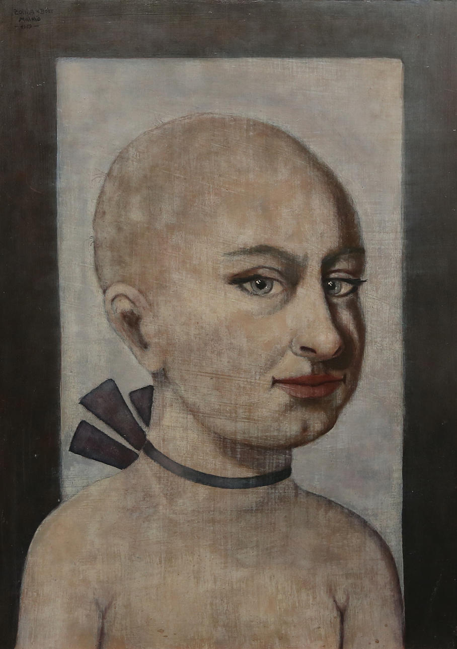 ZOLTAN VON BOER. oil on panel, signed and dated Malmö 1969.