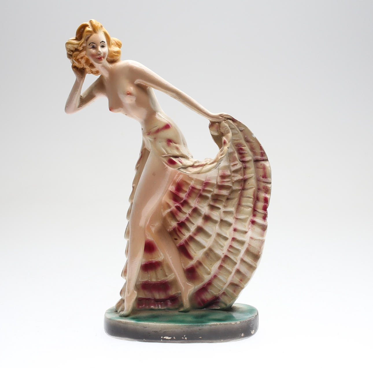 FIGUR, porslin, 1900-talets mitt.