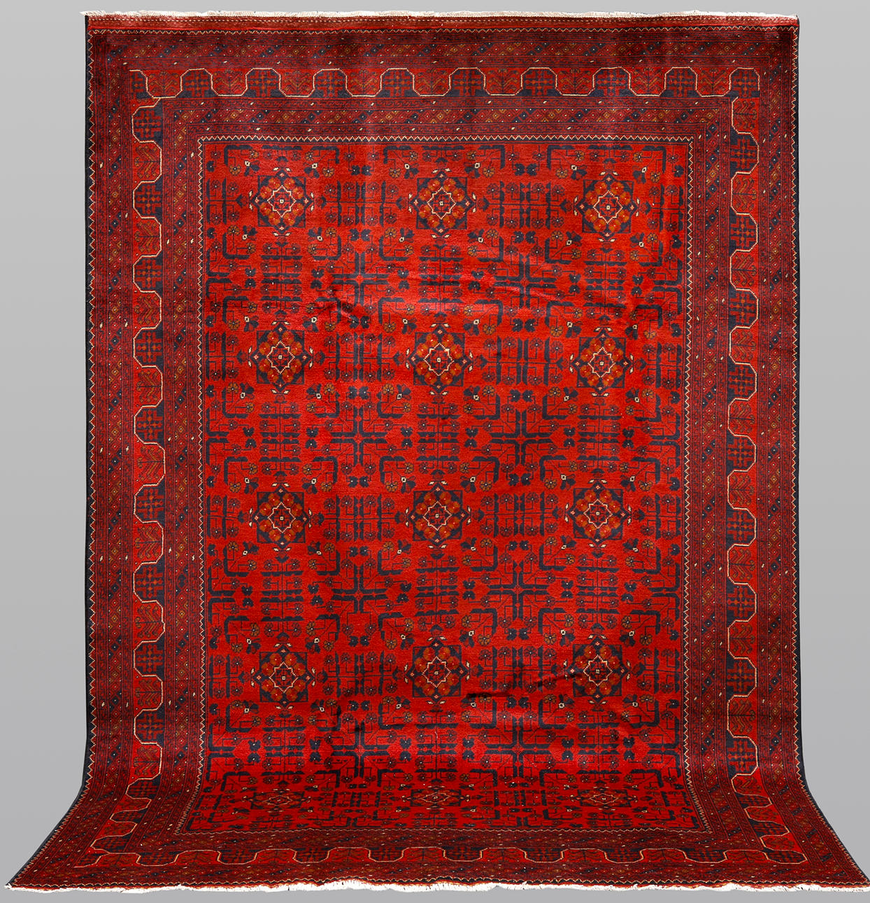 CARPET. Afghan fine, 296 x 204 cm.