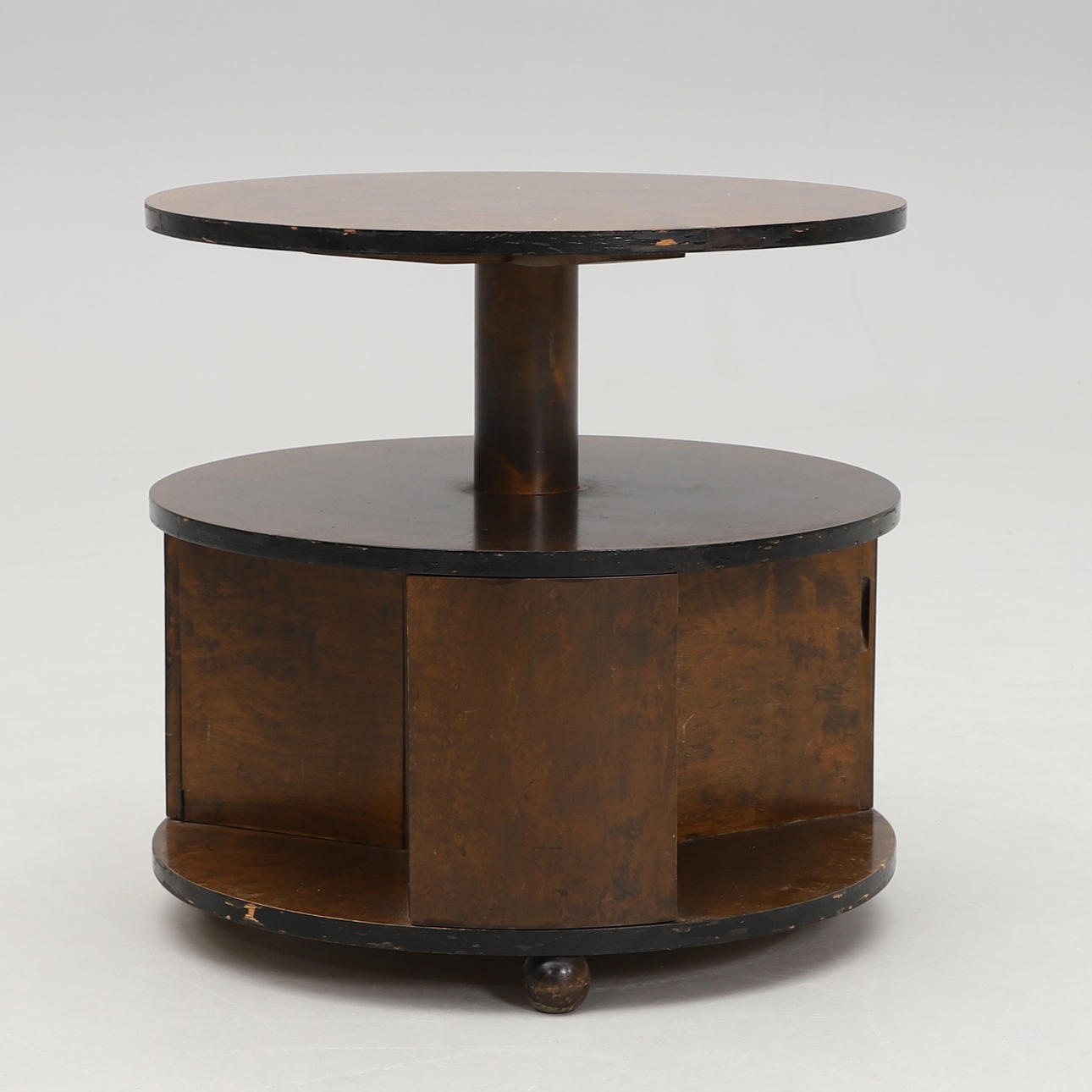 A functional side table/bar table, 1930s.