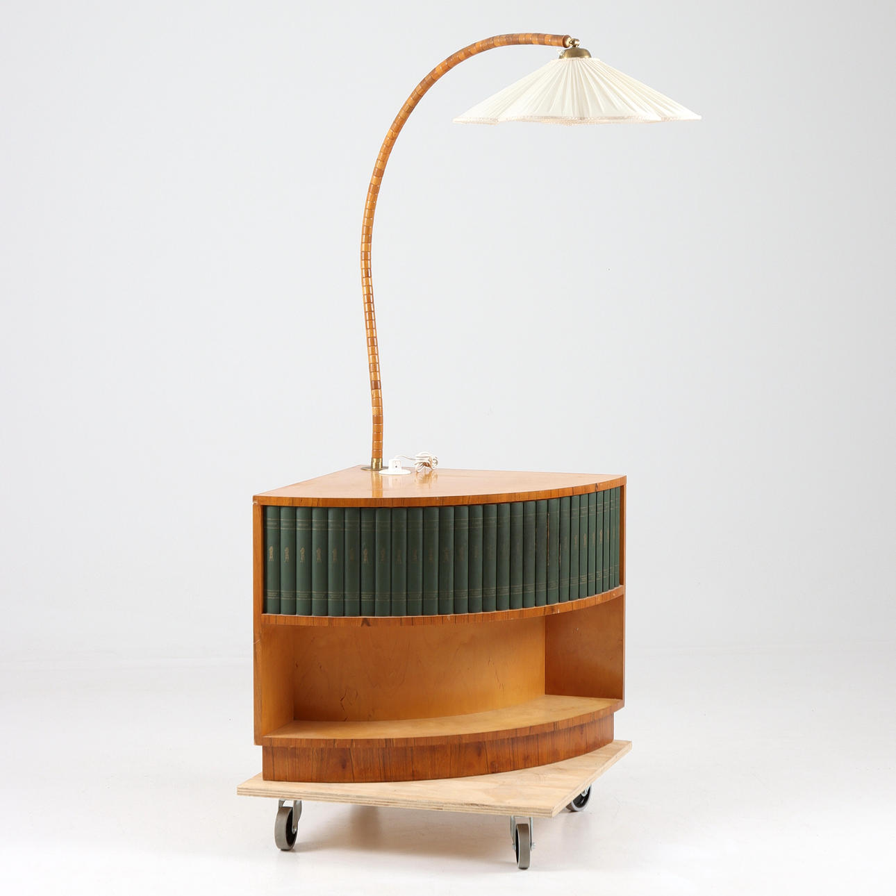 A 1930s/40s illuminated bar cabinet.