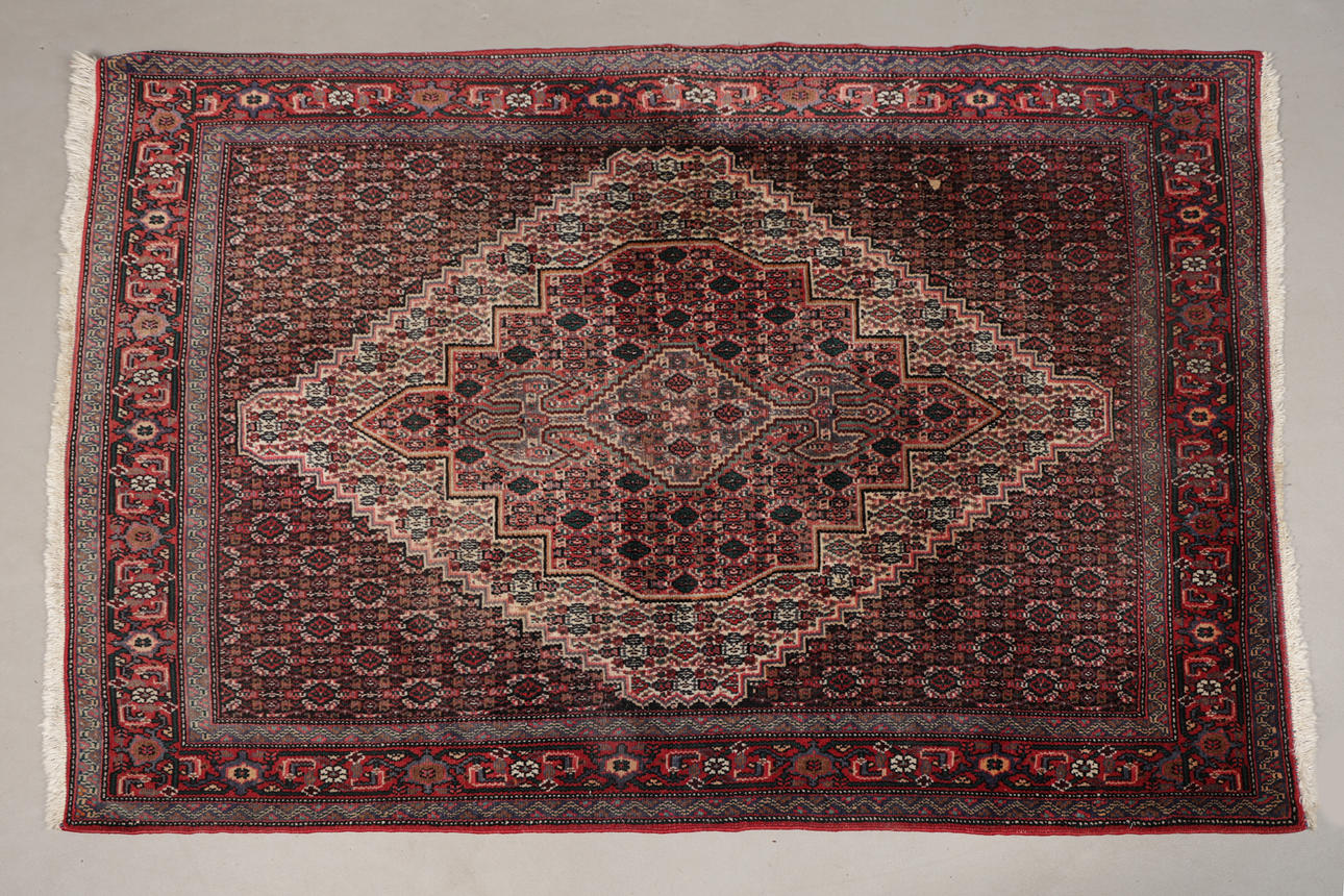 A BIJAR RUG.