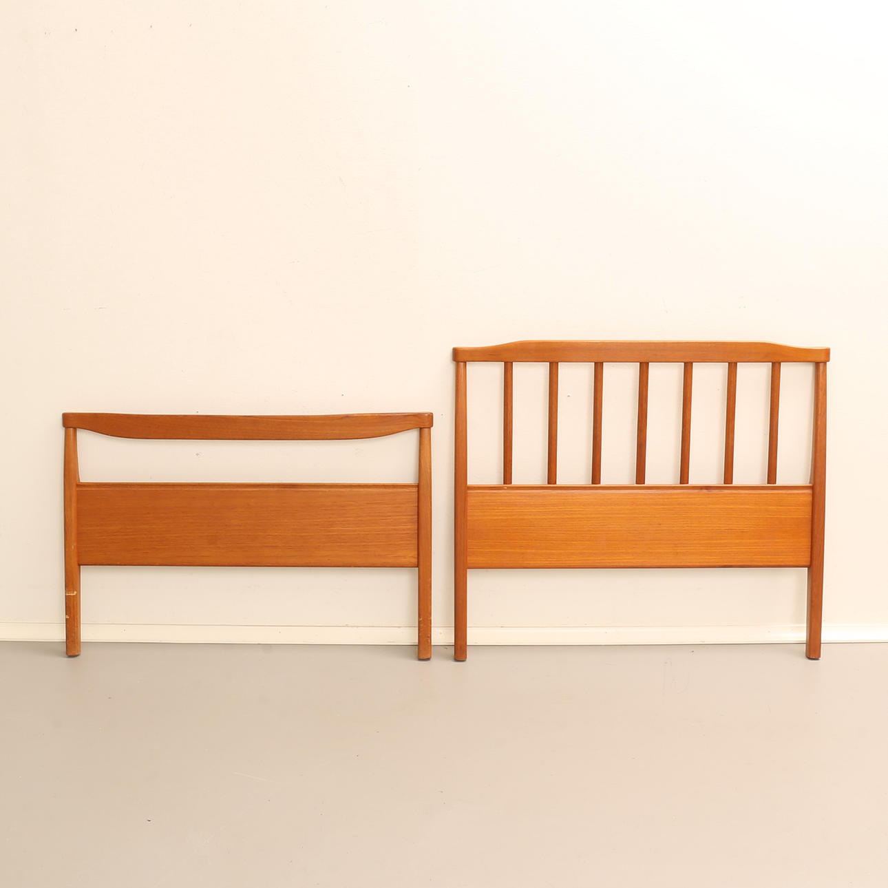 2-piece teak headboards, “Aveny”, Carl Malmsten.