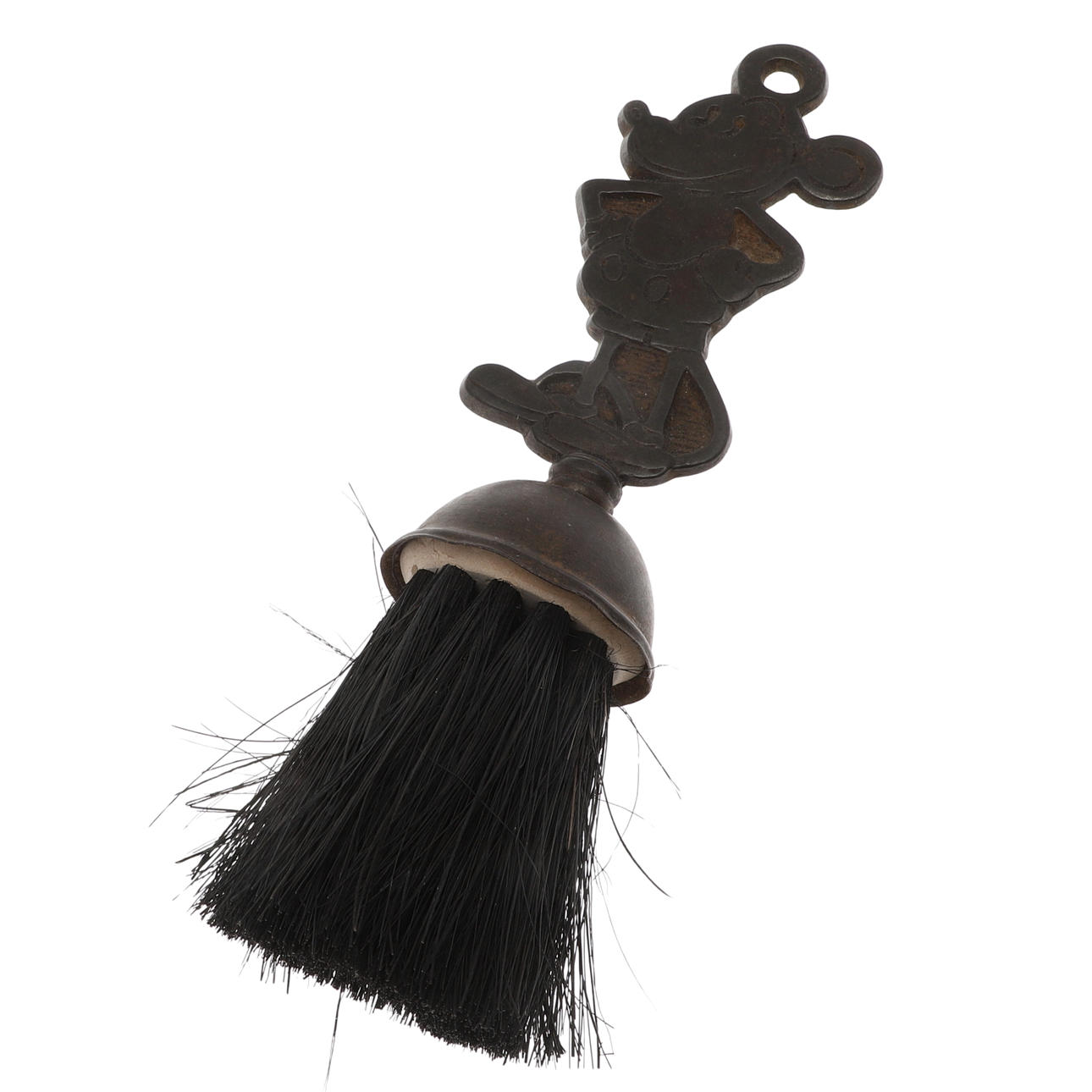 A MICKEY MOUSE FIRESIDE BRUSH.
