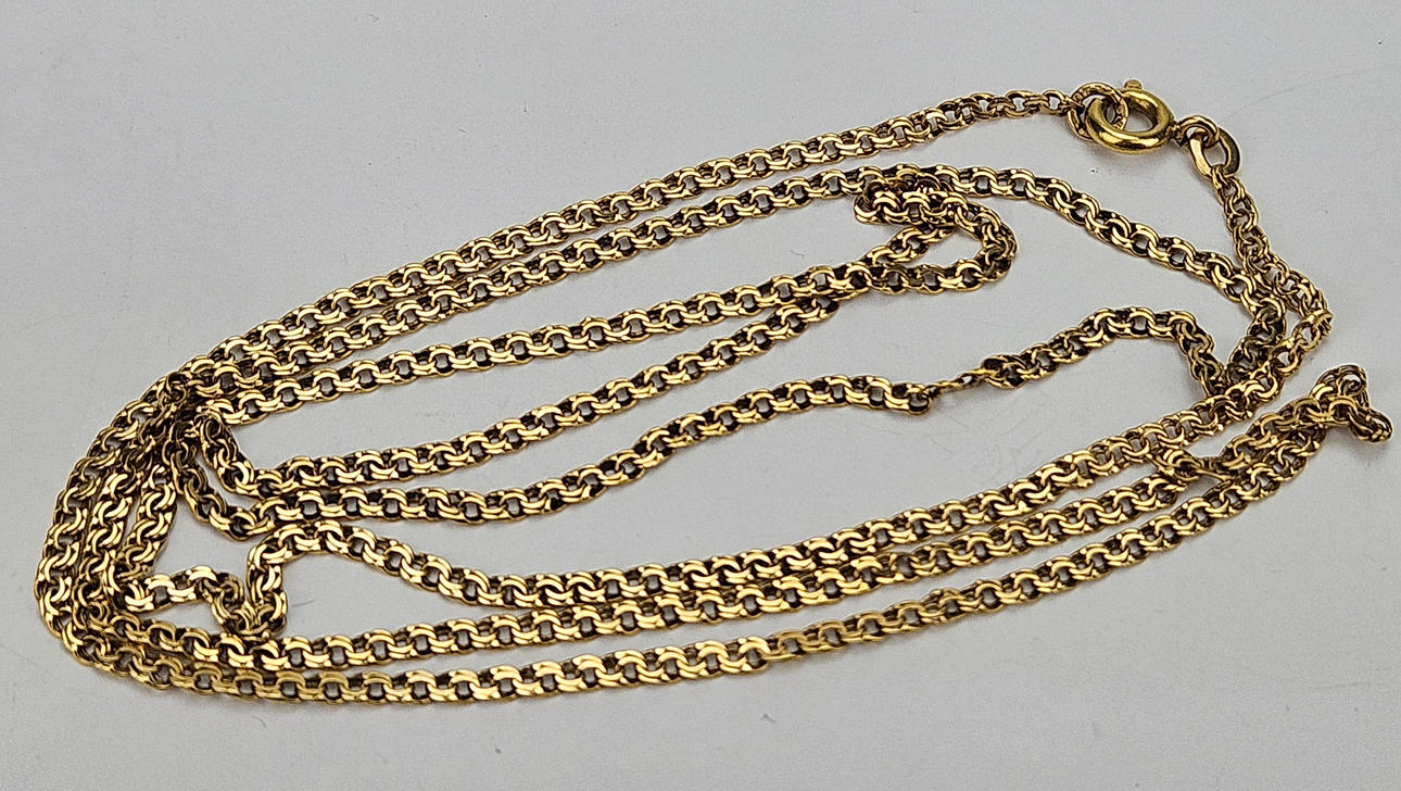 COLLIER, guld, 18K, vikt ca. 5,8 gram.