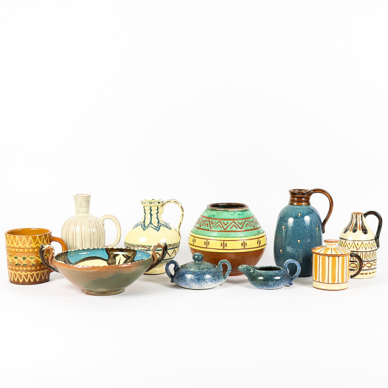 CERAMICS 10 pieces Arvika.