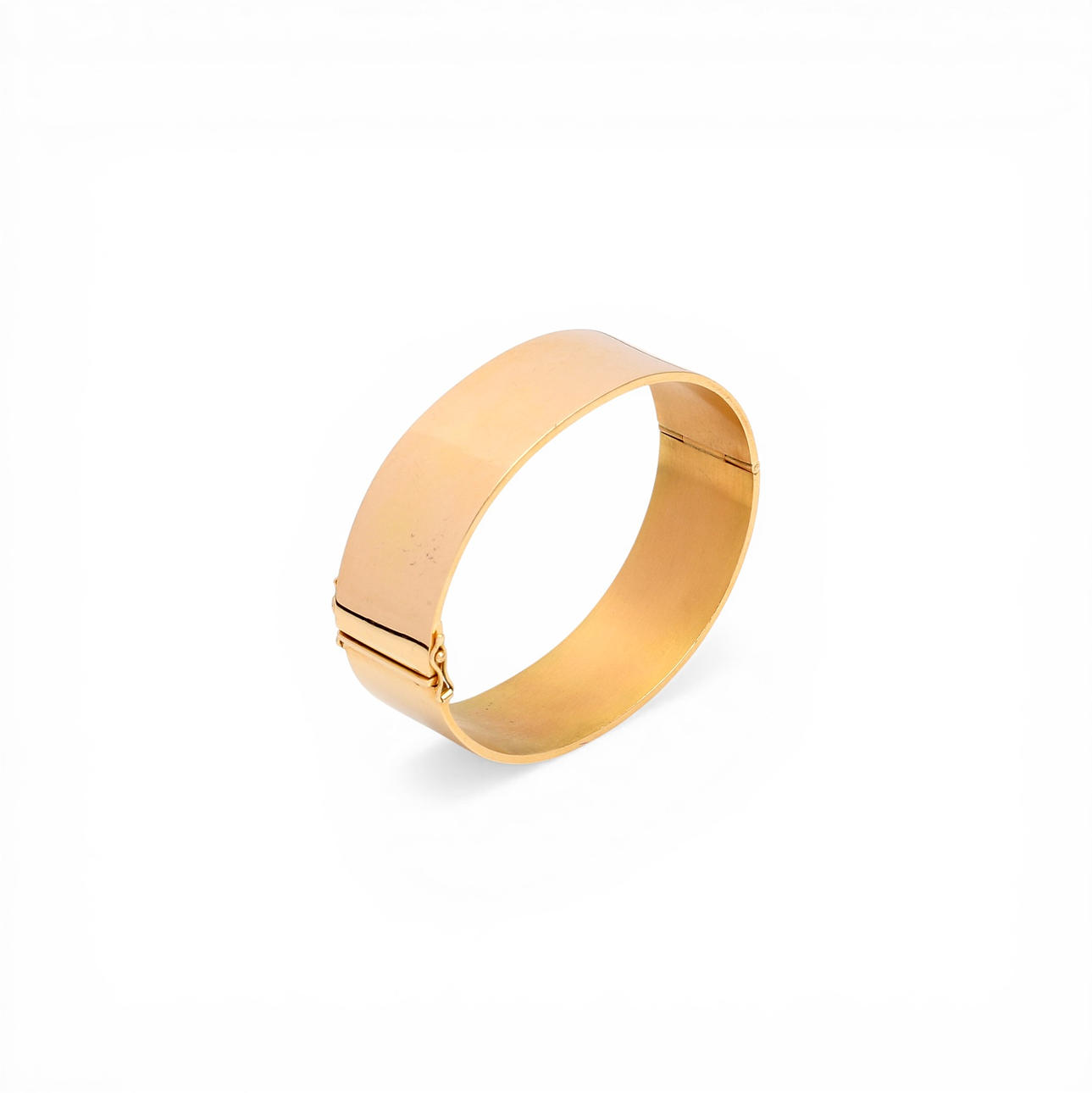 Pulsera esclava en oro.