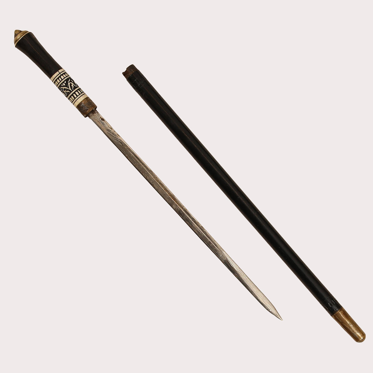 Wood/metal/bone swordtail.