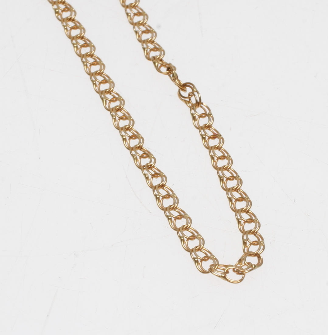 HALSBAND BISMACK, 18k guld, vikt ca 4 gr.