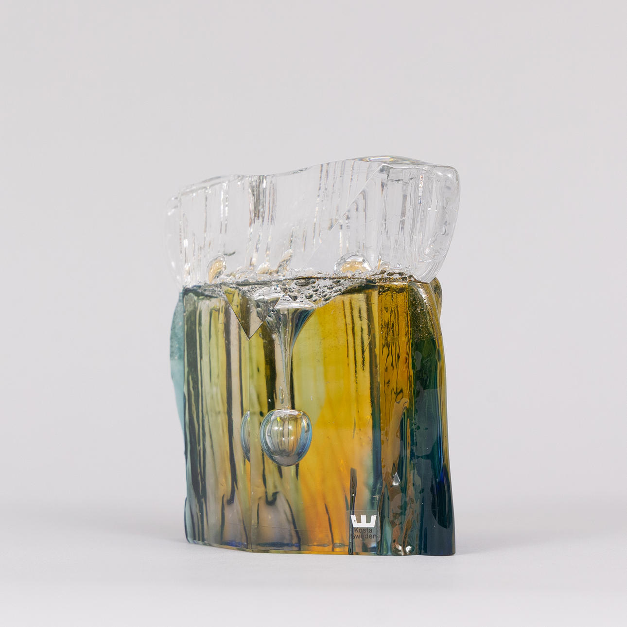 ANN WÄRFF (TYSKLAND/SVERIGE, FÖDD 1937). Skulptur, glas, unikat, Kosta ...