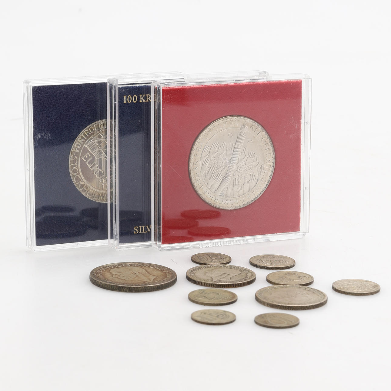 SWEDISH COIN, silver, 100,4 grams.