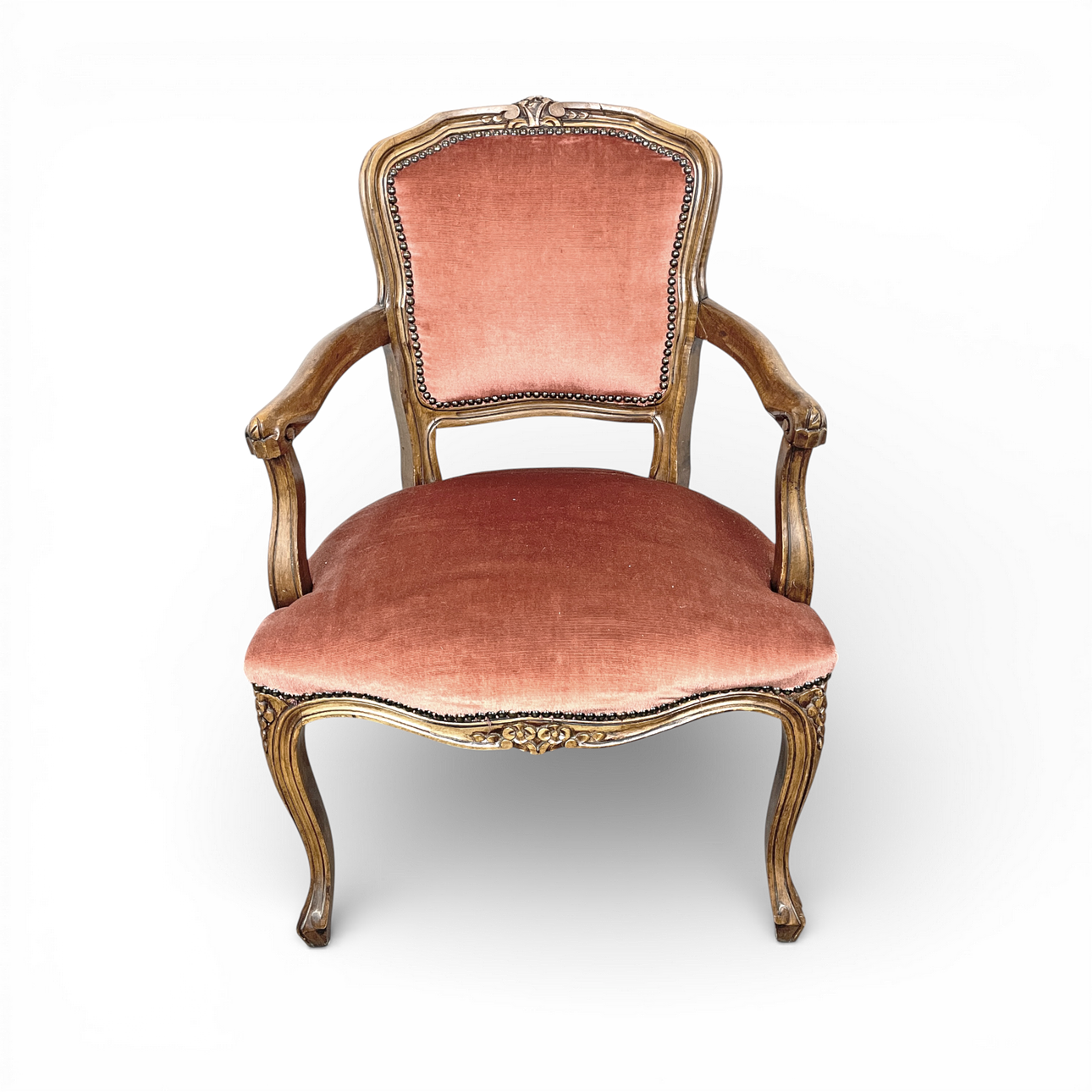 An armchair, Rococo style, 20th century.