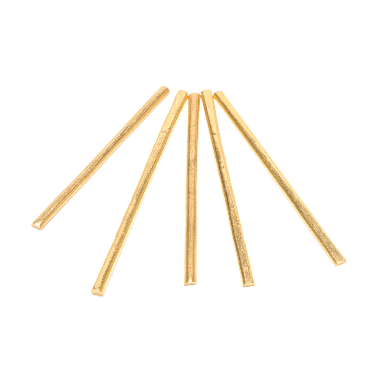 BARS, 5 pcs, 23k gold, 29 grams.