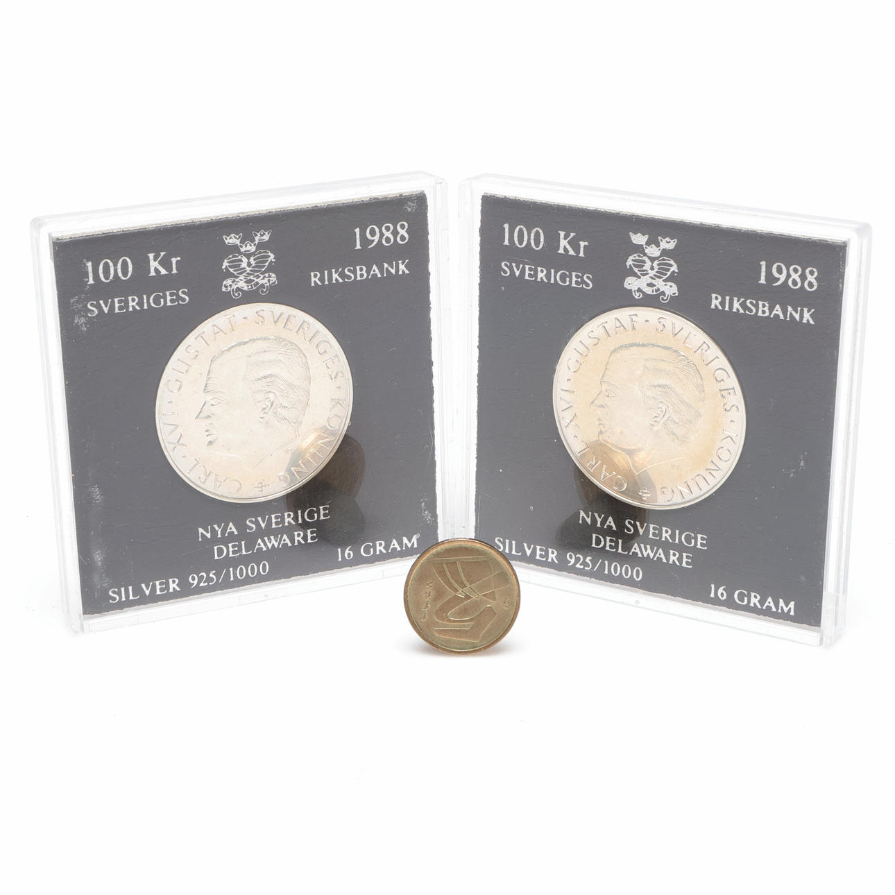 MYNT, 3 st, bl.a. silver.