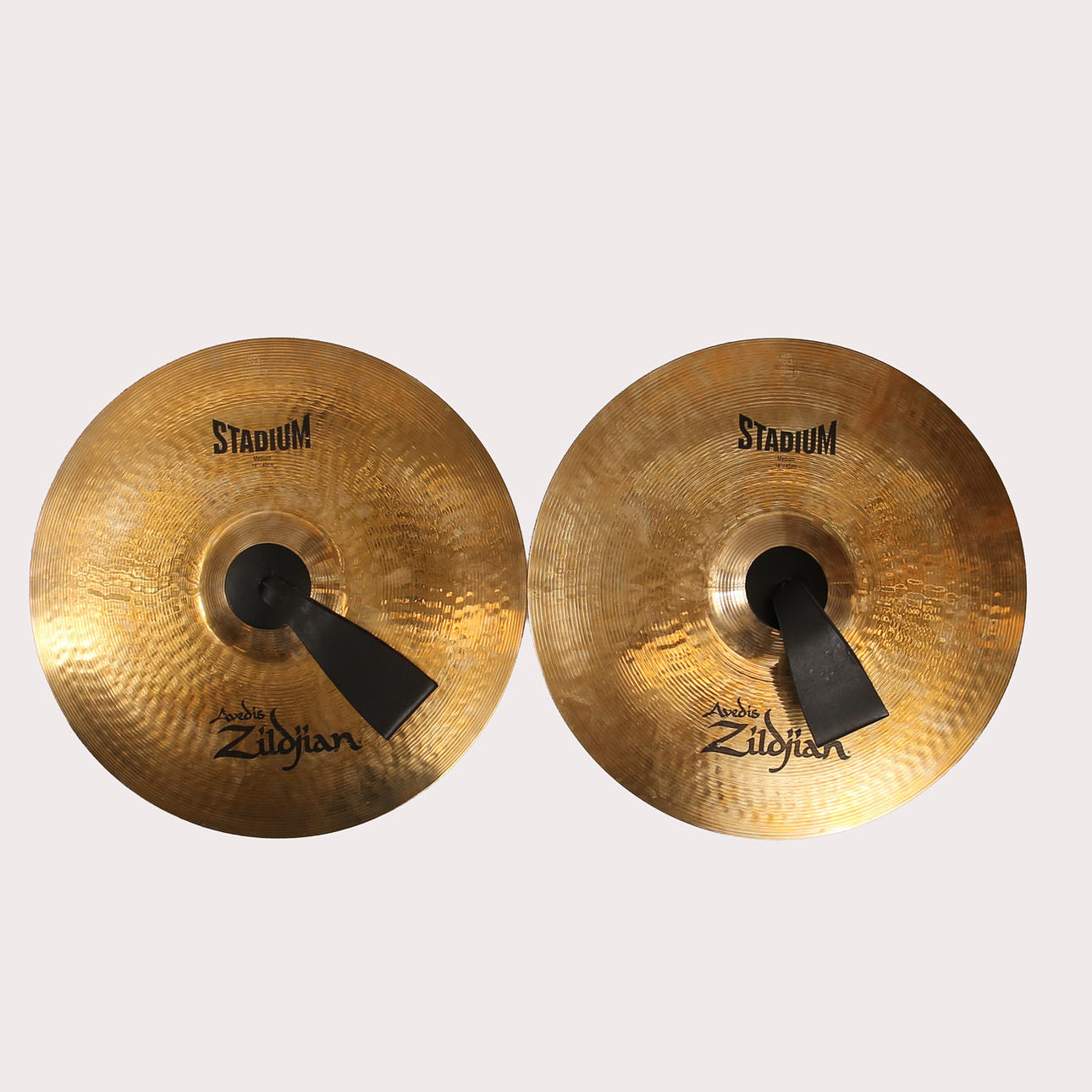 HAND CYMBALS, Avedis Zildjian, brass.
