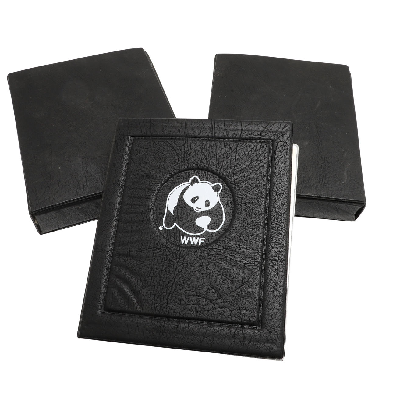 WWF - FIRST DAY STAMPS X3 FOLDERS.