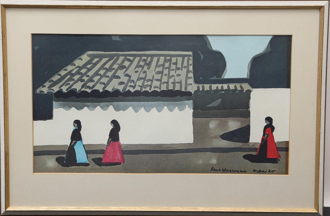 LARS NORRMAN. Udskriv, figurscene.