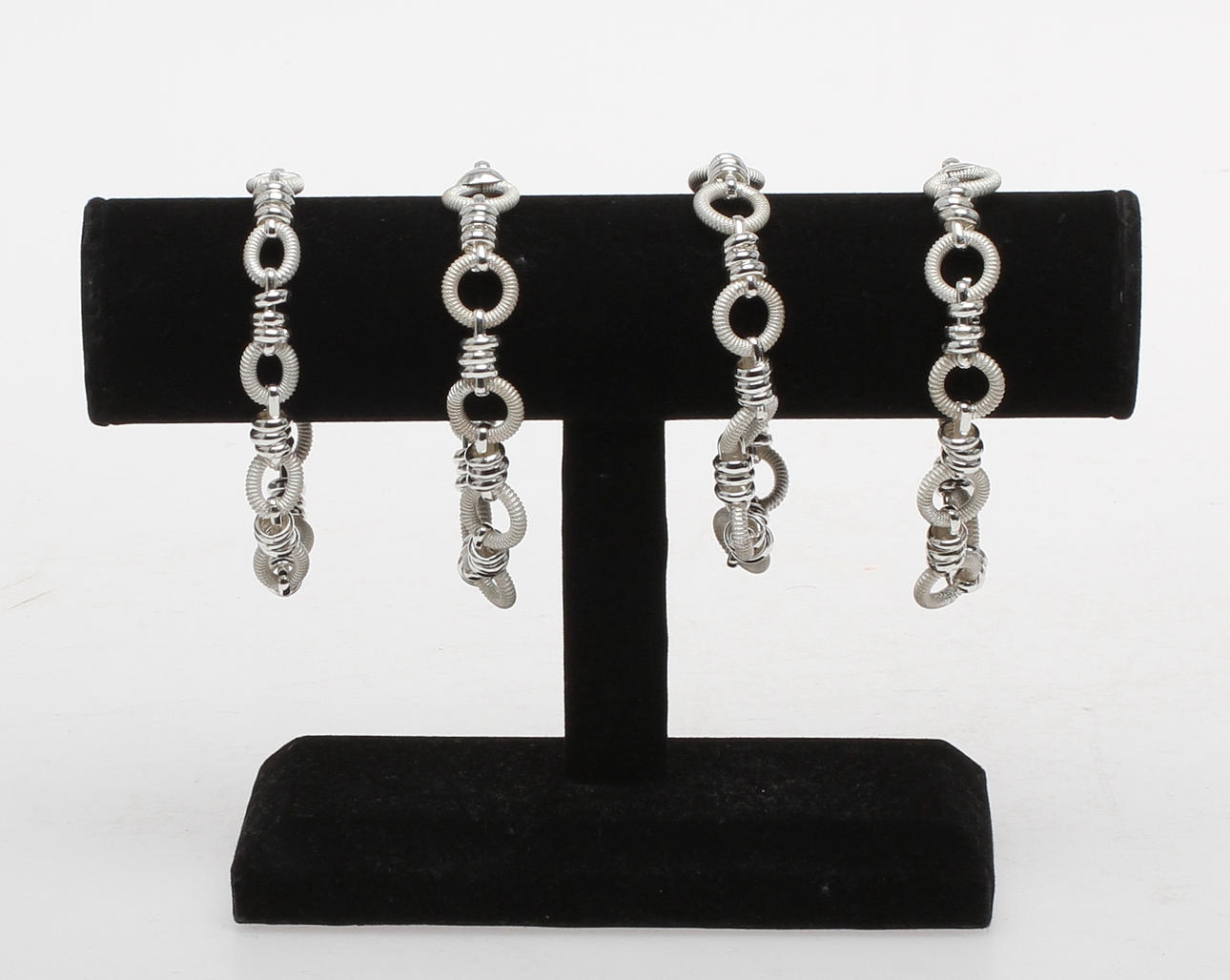ARMBAND, 3 + 1 st, silver, 1900-talets slut.