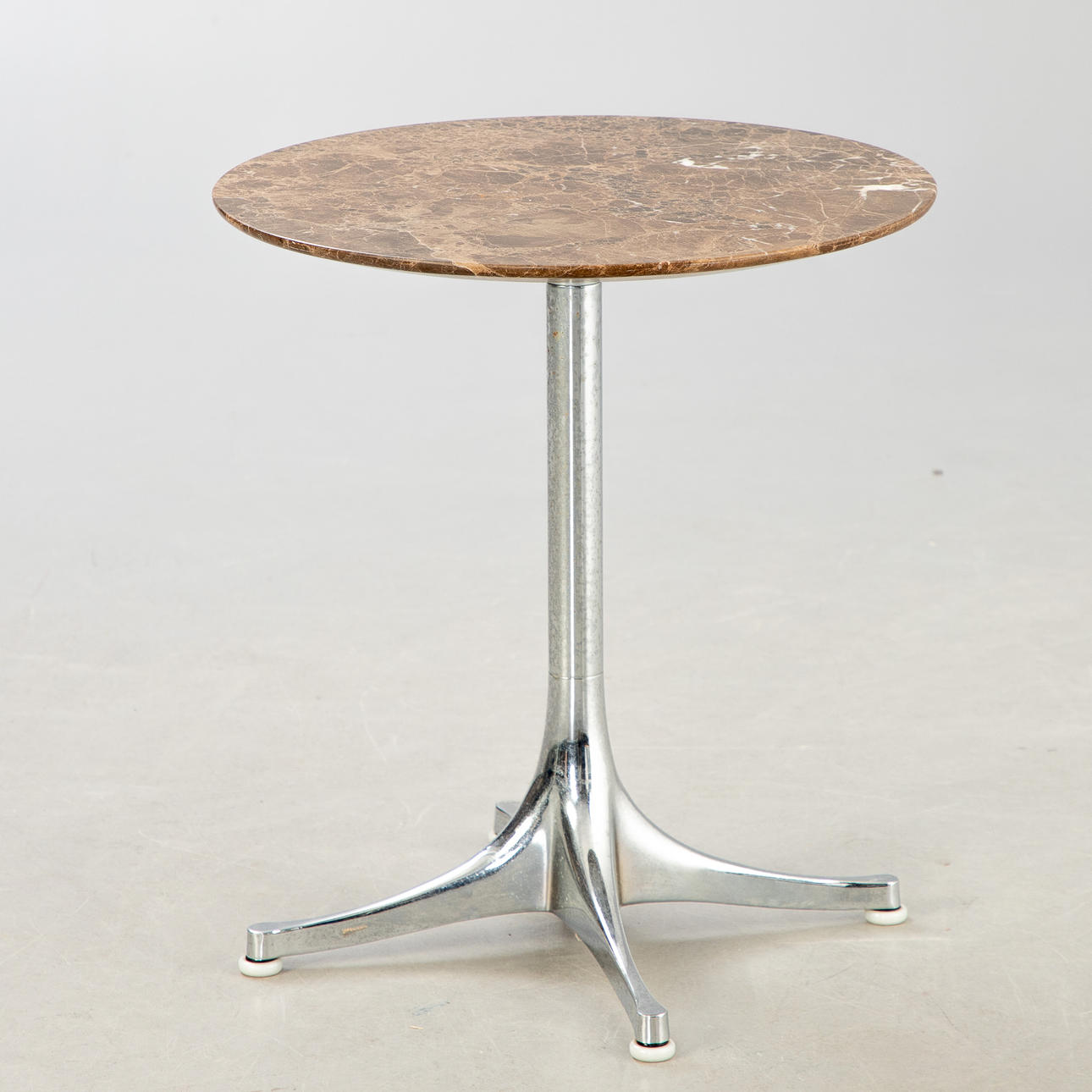 GOERGE NELSON. side table with marble top, 2. Half 20th Jh.