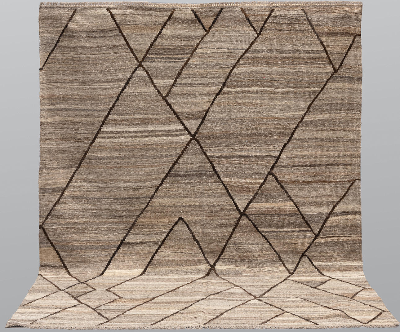 A CARPET, Kelim, ca. 233 x 176 cm.