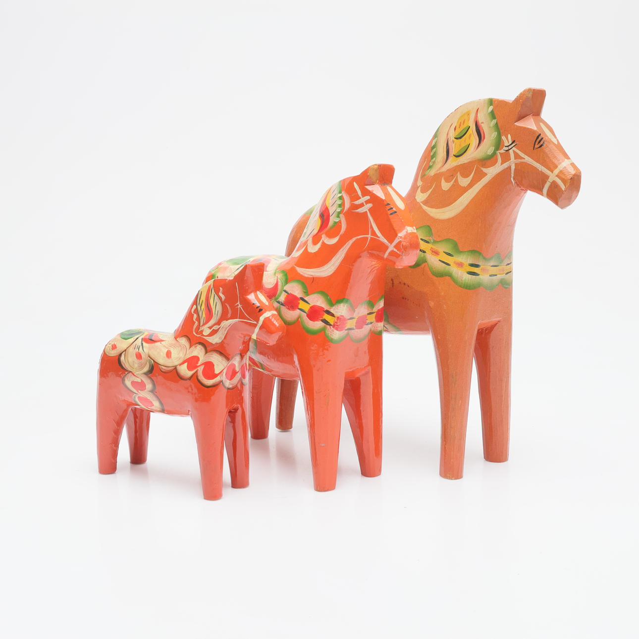 DALA HORSES, 20th century.