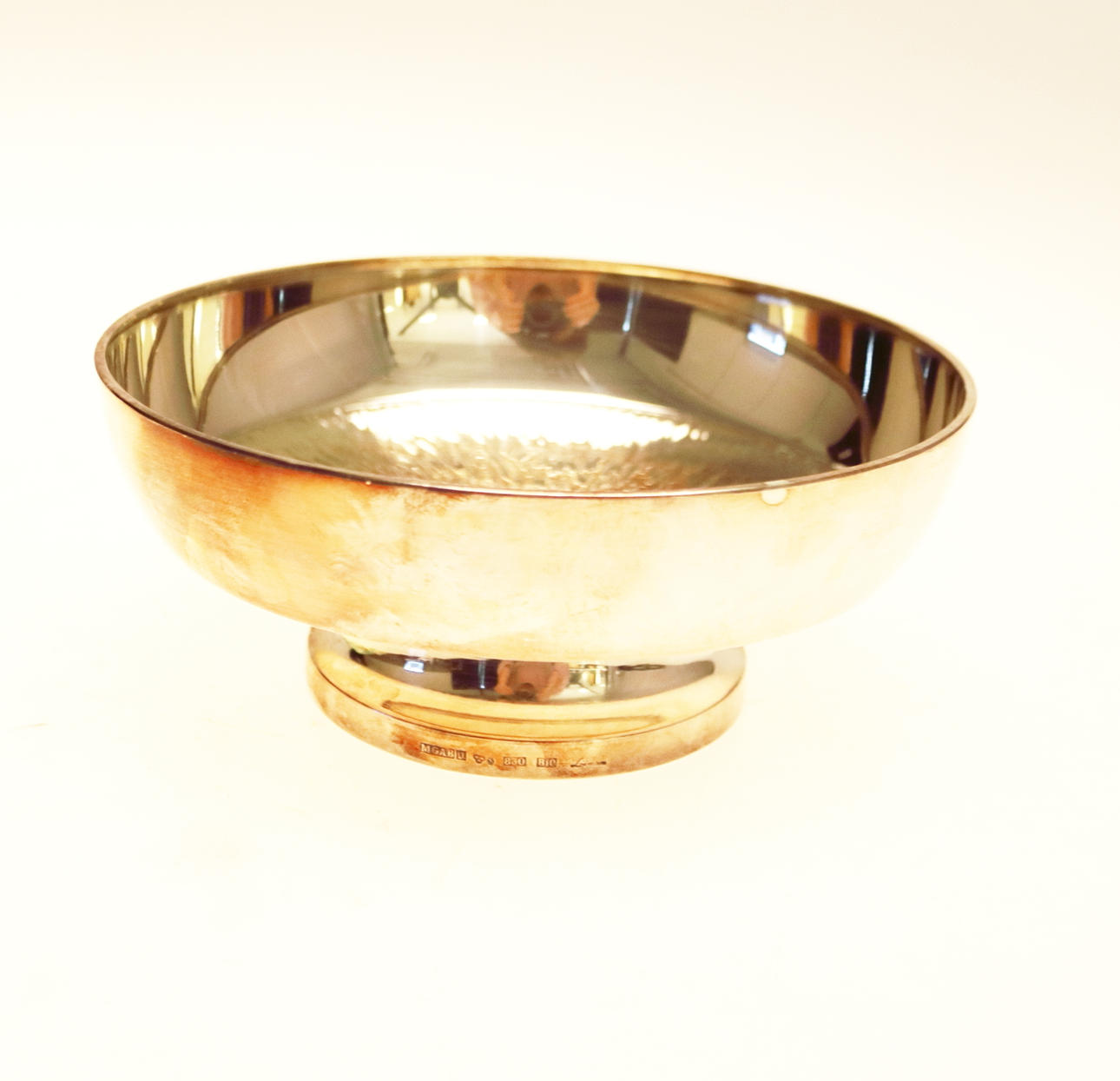 SKÅL, silver, MGAB, Löfman, 1976, vikt 269 gram.