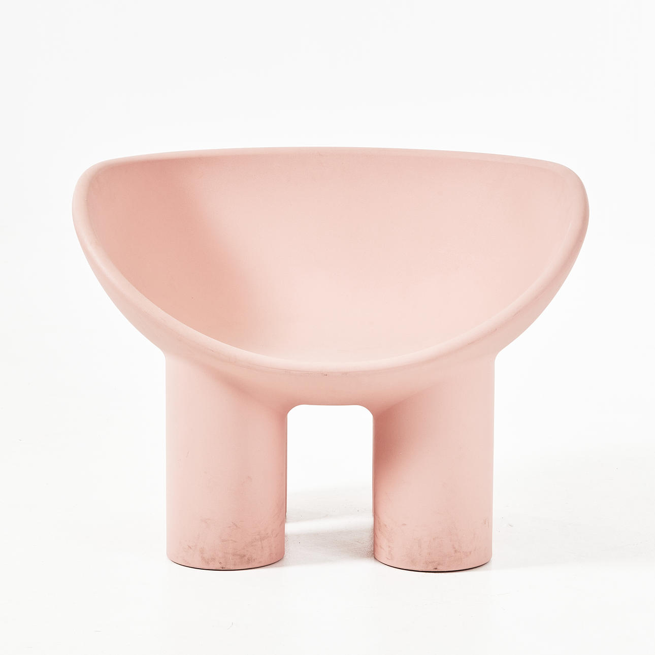 FAYE TOOGOOD, “Roly Poly”, armchair, pink polyethylene monoblock by ...