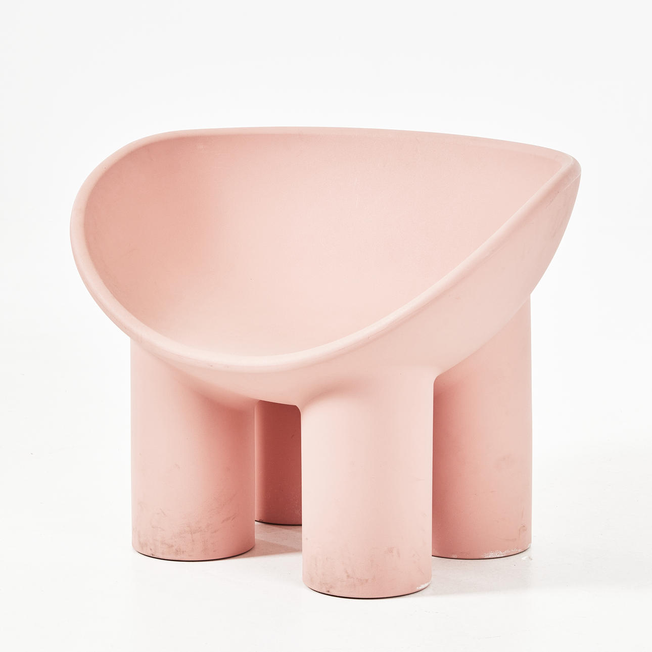 FAYE TOOGOOD, “Roly Poly”, armchair, pink polyethylene monoblock by ...