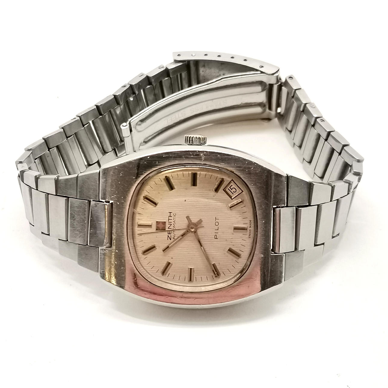 ZENITH 1970's AUTOMATIC PILOT WRISTWATCH.