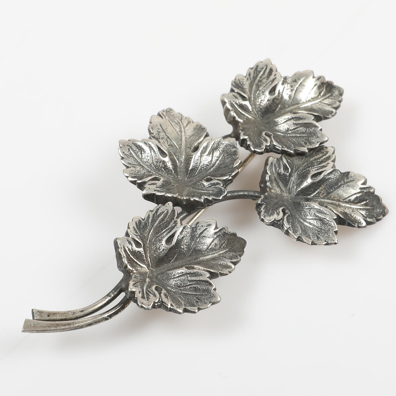 A sterling silver brooch, Brødre Bjerring, Denmark.