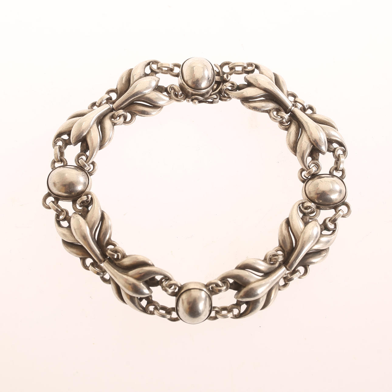 GEORG JENSEN & WENDEL. Armband, sterlingsilver, Danmark.