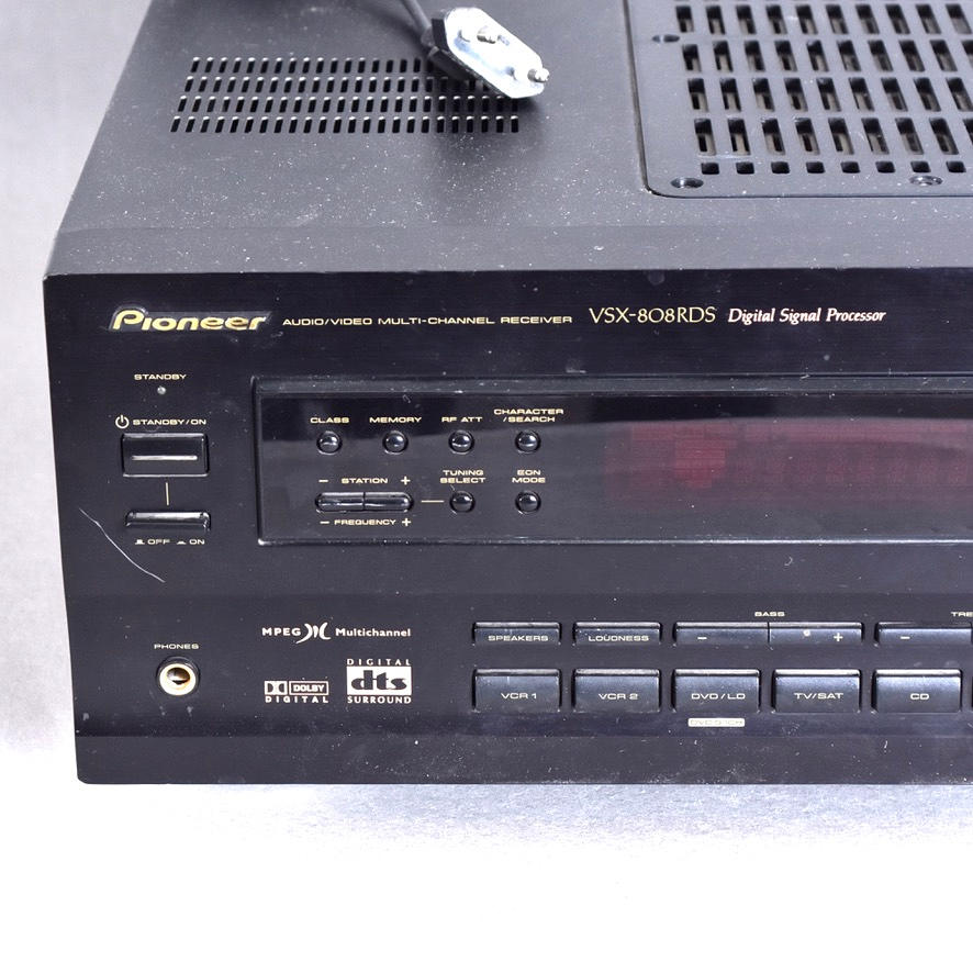 AMPLIFIER, Pioneer, VSX-808RDS.
