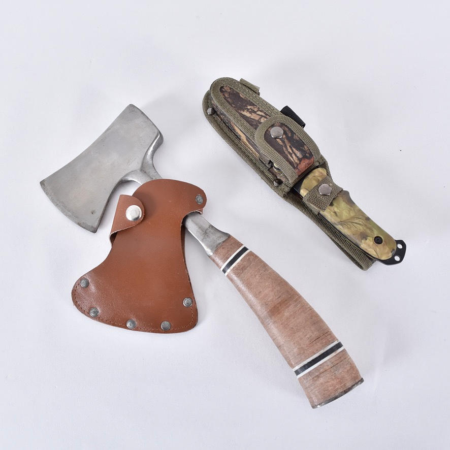 Hand axe/knife, contemporary.