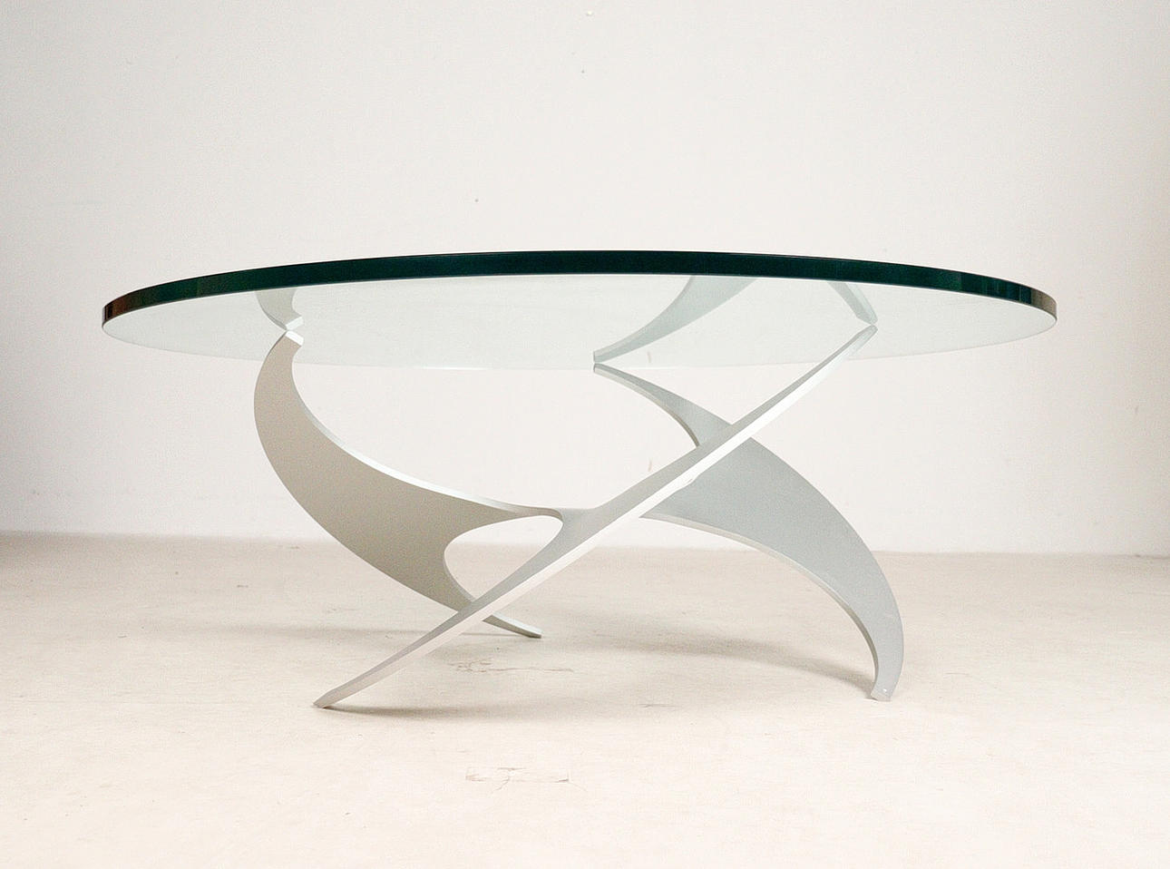Coffee table/coffee table by Knut Hesterberg, Ronald Schmitt, model: Propeller', 1960s.