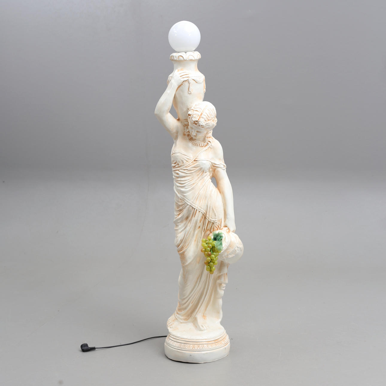 FLOOR LAMP with lighting, artificial mass.