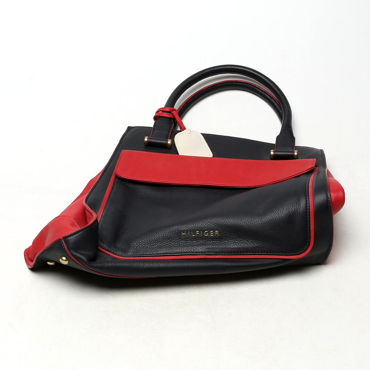 BAG, leather, Tommy Hilfiger.