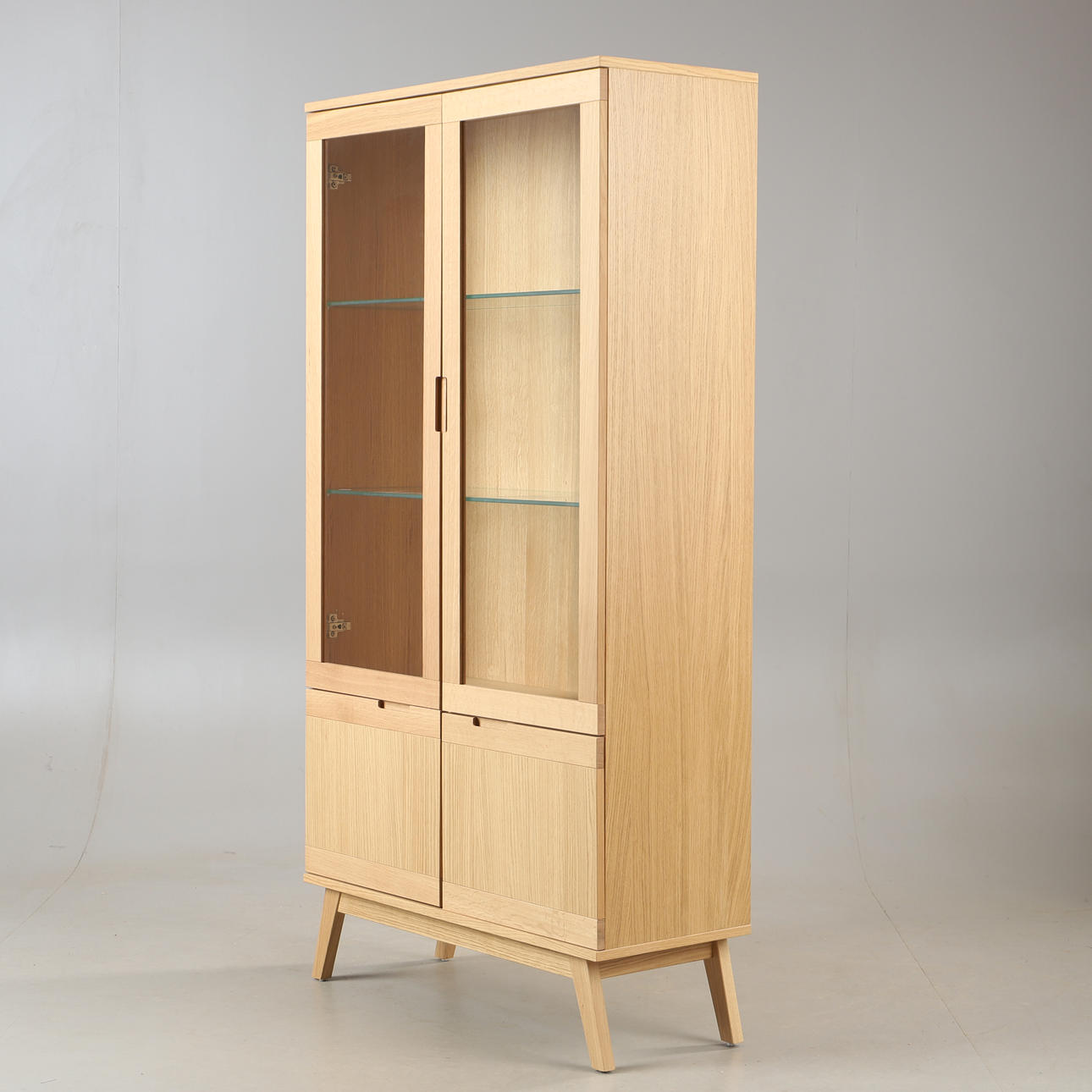 Vanity cabinet, “Vilgot”, oak veneer, Mio.