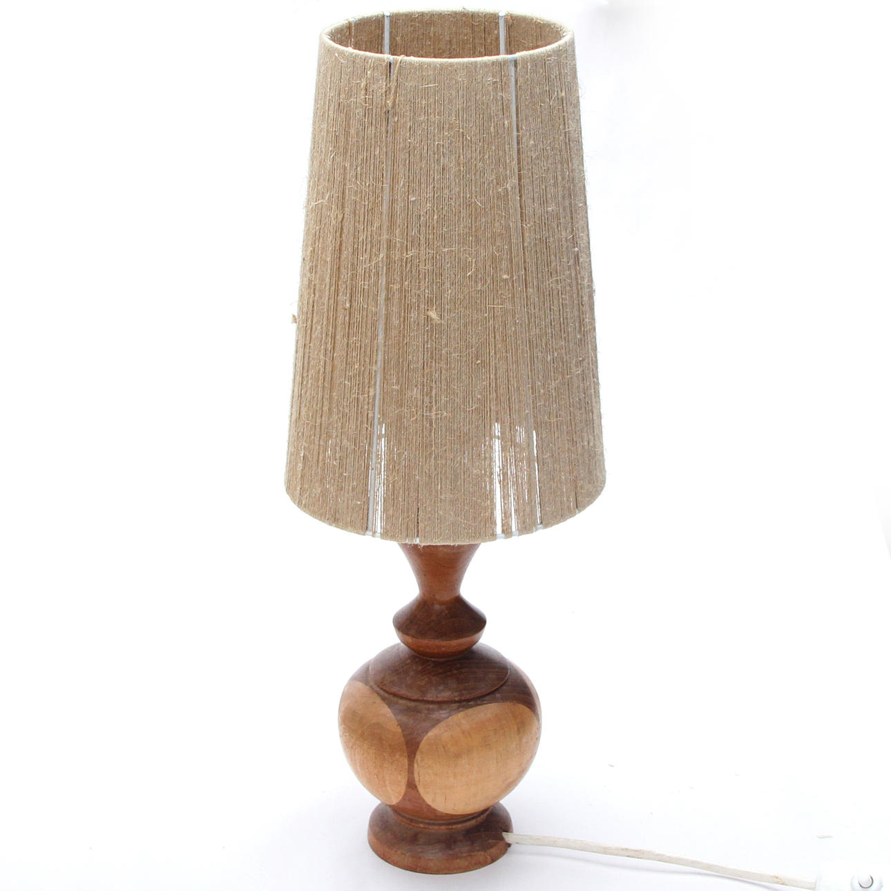 BORDSLAMPA, trä.
