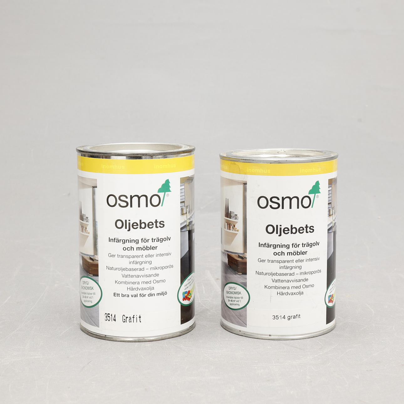 OLJEBETS, Osmo, 2 cans.