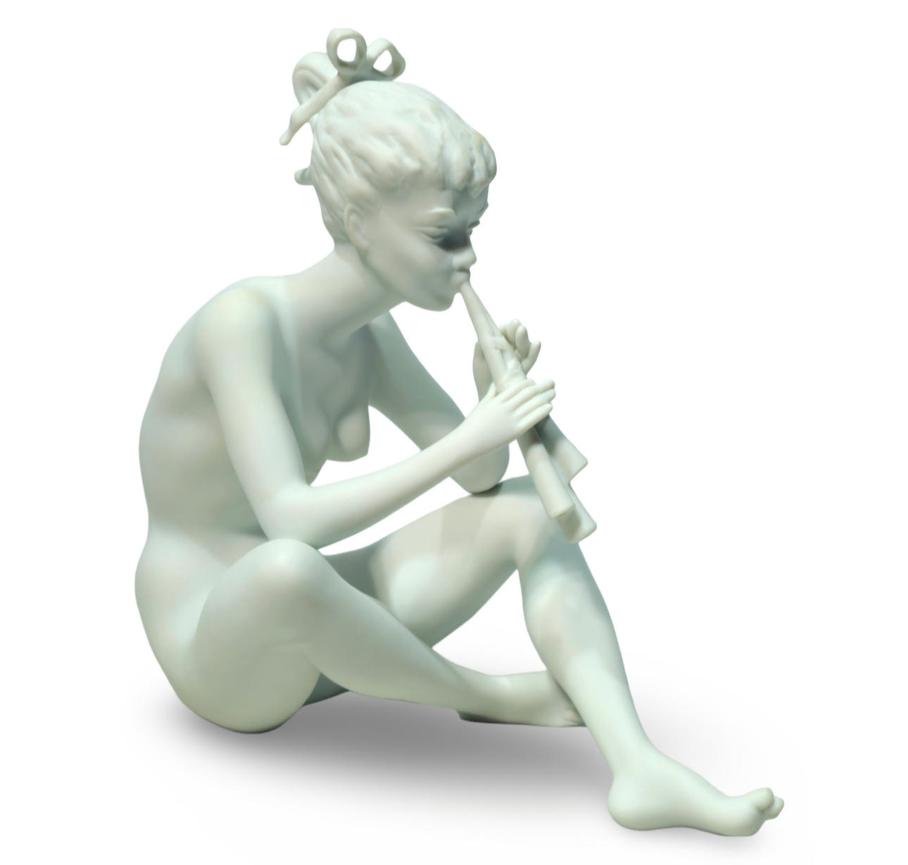 Kaiser. Nymph figure in biscuit porcelain.