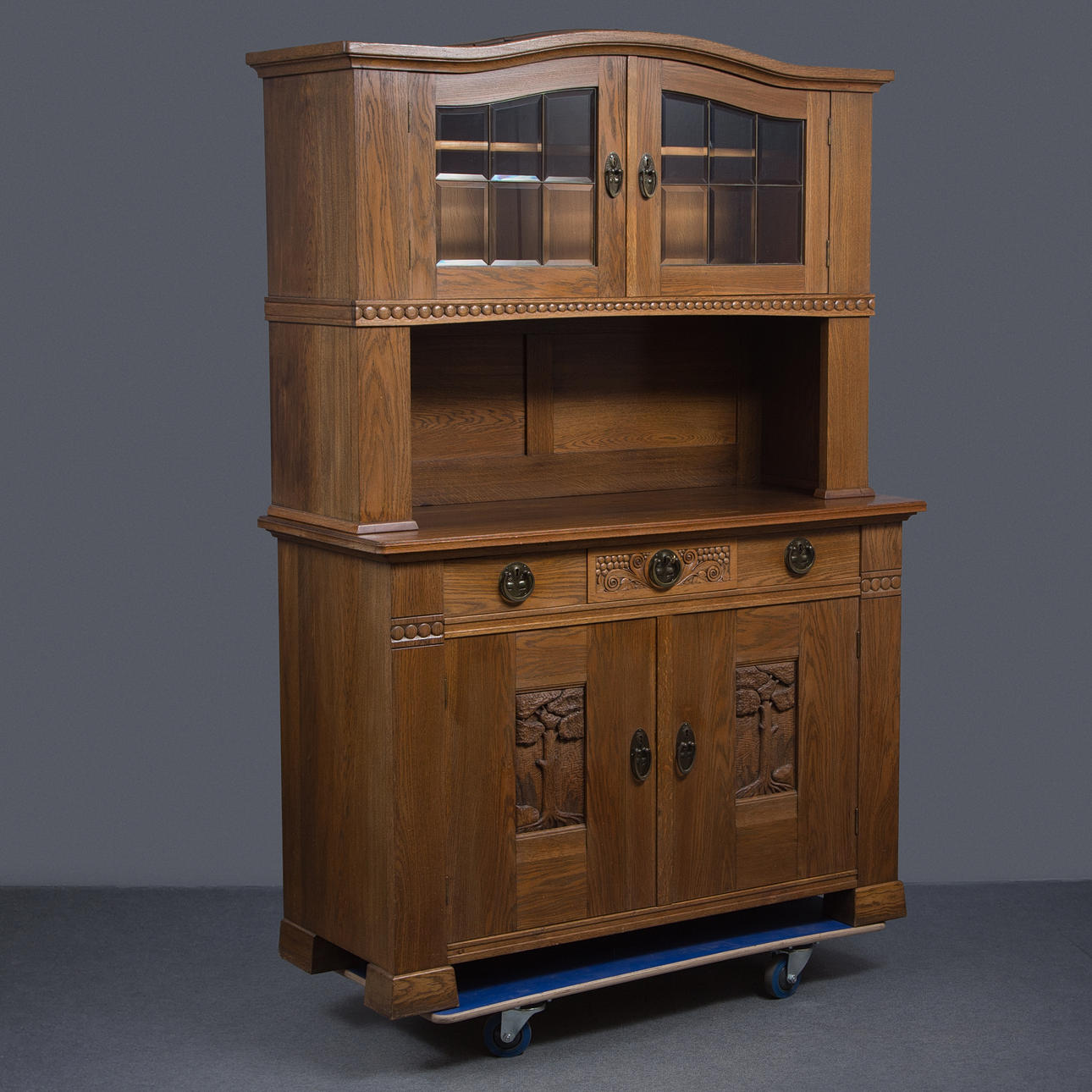 SALSKÅP, TIDIGT 1900, JUGEND, EK.