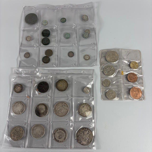 BRITISH AND AMERICAN COINS.