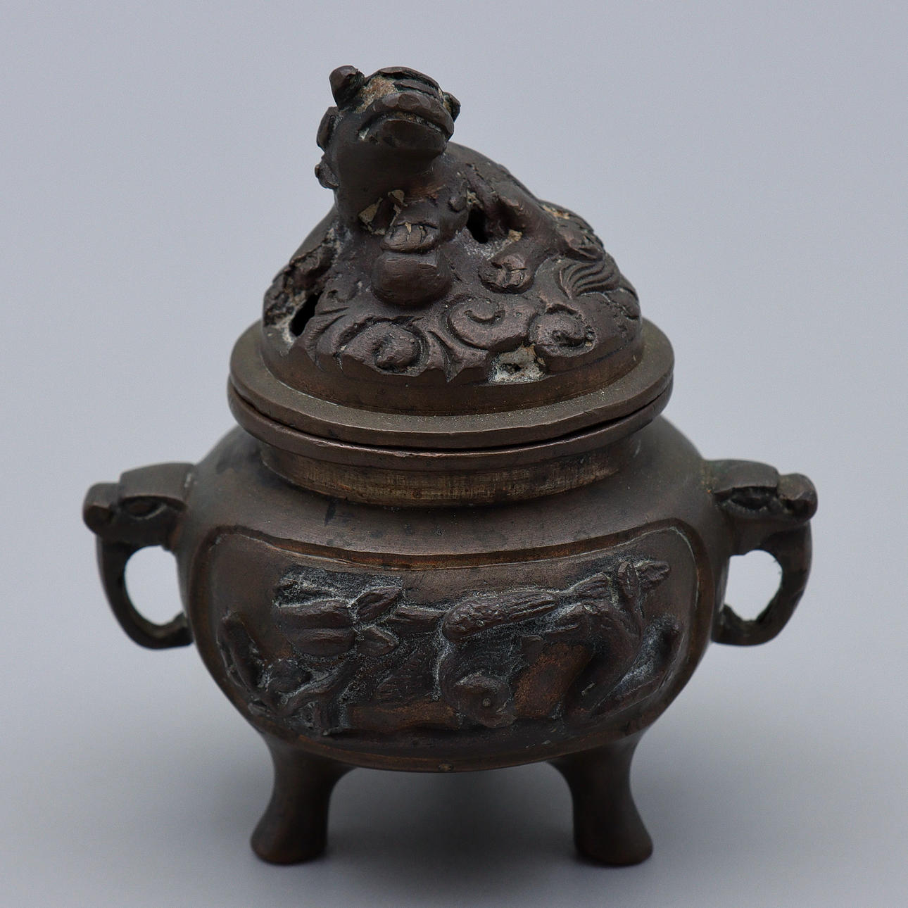 INCENSE, BRONZE, CHINA (AGE UNKNOWN).