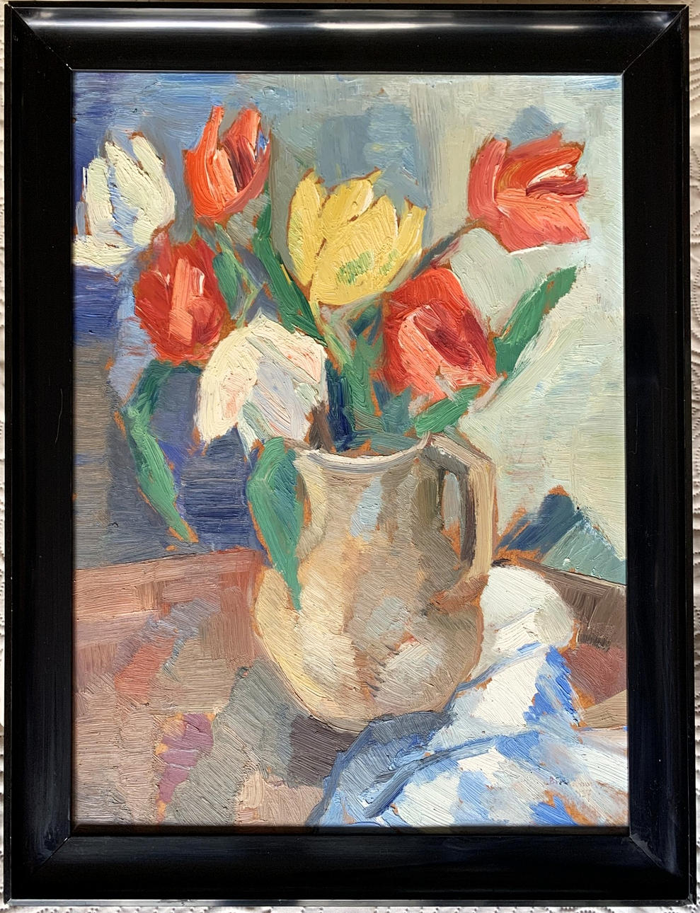 CARL BERNDTSSON. OIL ON PANEL, signed and dated.