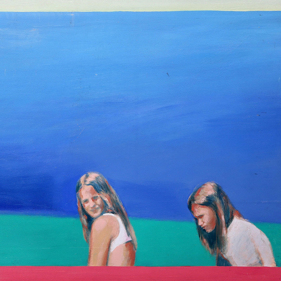 MARIANA LAÍN. Two girls.